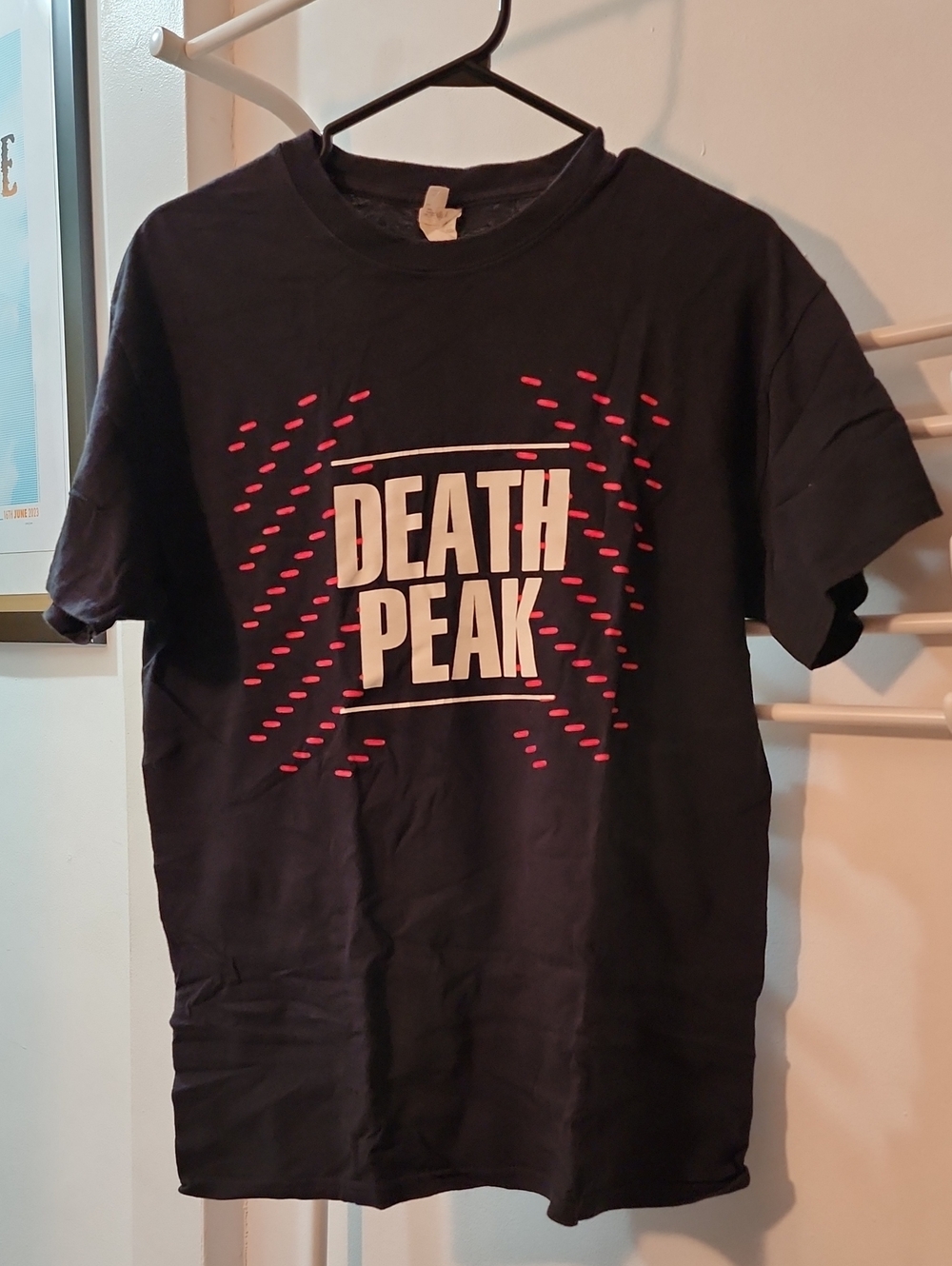 Clark Death Peak Men's Black Graphic Tee